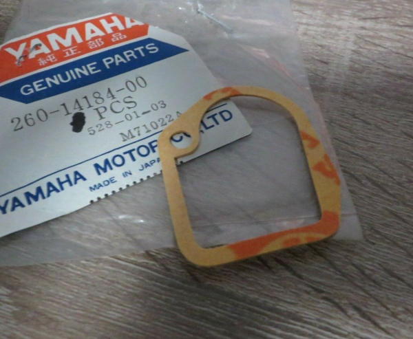 Yamaha Schwimmerkammerdichtung FS1 DX FS50 float chamber gasket 260-14184-00 Original 260-14184-00 Original Ersatzteil – MG-T